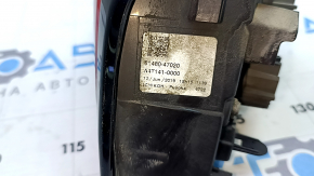 Toyota Prius 50 right lower bumper light, chipped, 19-22