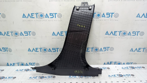 Lower left center pillar trim for BMW 3 G20 19-24, black, scratches