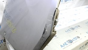Bare rear bumper for Toyota Prius 50 19-22 with parking sensors and PMA, silver, scratches, dented, cracked