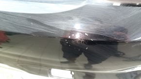 Bare rear bumper for BMW 3 G20 19-22 with parking sensors and no PMA, M Sport, black, dents, scratches
