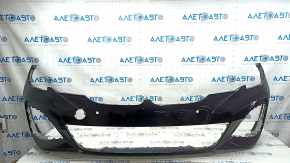 Bare front bumper for BMW 3 G20 19-22 with parking sensors without PMA, M Sport, black, scratches, sand, scuffs, painted, peeling varnish