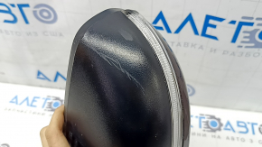Right side mirror assembly for Kia Optima 16-18, 5 pins, turn signal, burgundy, scratches