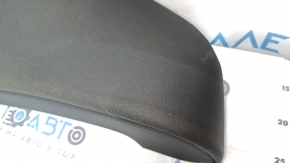 Right rear seat side trim for BMW 3 G20 23-25, black artificial leather, sooty