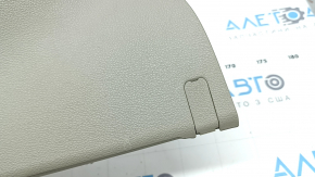 Kia Optima 16-18 driver's knee panel trim, beige, with trim, scratches