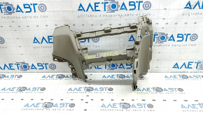 Kia Optima 16-18 front center panel trim, beige, scratches