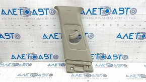Left center pillar trim, upper belt, Kia Optima 16-20, beige, scratches