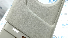 Left center pillar trim, upper belt, Kia Optima 16-20, beige, scratches