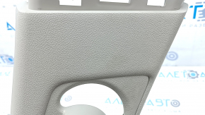 Kia Optima 16-20 center pillar trim, upper belt, right, beige, scratches
