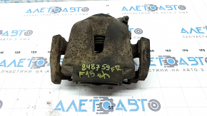 Front right brake caliper assembly for BMW X5 F15 16-18 plug-in for 348mm disc, rusty