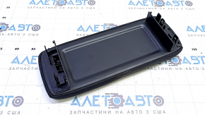 Toyota Prius 50 16-20 armrest, black cloth, no mechanism, broken fasteners, dry cleanable