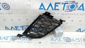 Lower grille of the front bumper, central right, BMW 3 G20 19-22 M Sport, abrasion