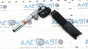Kia Optima 16-20 passenger seat belt tensioner, black