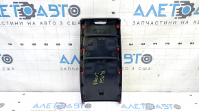 Rear center console trim for Toyota Prius 50 19-22 black, scratches