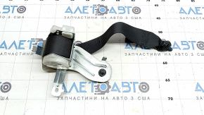 Rear left seat belt for Kia Optima 16-20, black, with beige lining