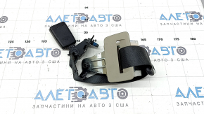 Rear center seat belt for Kia Optima 16-20, black, with beige lining