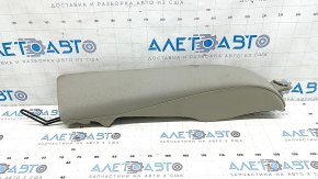 Right side bolster for the 2nd row of seats for a Kia Optima 2016-2018, beige cloth, for cleaning