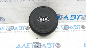 Kia Optima 16-20 driver's steering wheel airbag, black, scratched
