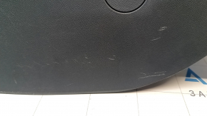 Right front center console side trim for Chevrolet Bolt 17-21, dark gray, scratches, broken fasteners