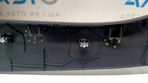 Right front center console side trim for Chevrolet Bolt 17-21, dark gray, scratches, broken fasteners