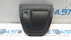 Side trim for center console, front center, Chevrolet Bolt 17-21, dark gray, 2 parts, scratched