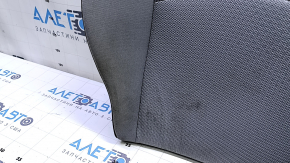 Rear seat, 2nd row, upper right, Toyota Prius 50 19-20, black and gray cloth, with belt, with armrest, for cleaning