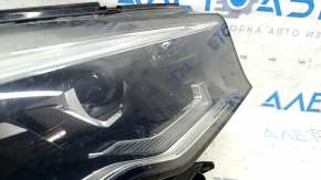 BMW 3 G20 19-22 LED adaptive right front headlight assembly, sand, varnish peeled off