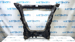 The front subframe of a 17-22 Nissan Rogue Sport is rusty and the bushings are cracked.