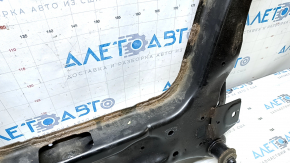 The front subframe of a 17-22 Nissan Rogue Sport is rusty and the bushings are cracked.
