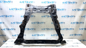 The front subframe of a 17-22 Nissan Rogue Sport is rusty and the bushings are cracked.