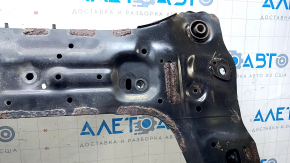 The front subframe of a 17-22 Nissan Rogue Sport is rusty and the bushings are cracked.