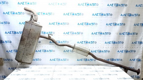 17-22 Nissan Rogue Sport Rear Exhaust Pipe with Barrel Rusty