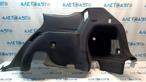 Right arch trim for Mazda CX-9 2016-2017, black, under the speaker, scratches, cigarette lighter latch is peeling off