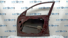 Kia Optima 16-20 burgundy M2R front right door, bare, changed panel