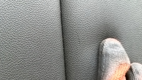 Right rear seat back for BMW 3 G20 19-22, black leather, needs cleaning, scratches