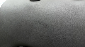 Right rear seat back for BMW 3 G20 19-22, black leather, needs cleaning, scratches