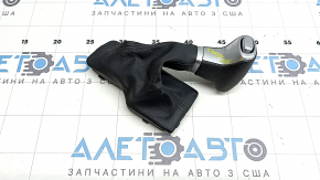 Kia Optima 16-20 gear knob, black rubber, with cover, bumpers