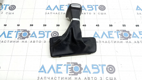 Kia Optima 16-20 gear knob, black rubber, with cover, bumpers