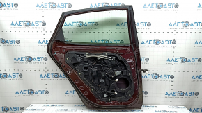 Kia Optima 16-20 burgundy M2R rear left door assembly, butt