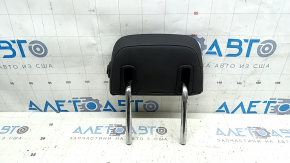 Rear row center headrest BMW 3 G20 19-25 black leather, type 1, for cleaning, sooty