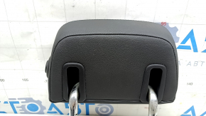 Rear row center headrest BMW 3 G20 19-25 black leather, type 1, for cleaning, sooty