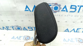 Rear row center headrest BMW 3 G20 19-25 black leather, type 1, for cleaning, sooty