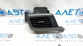 Left dashboard air vent deflector for Kia Optima 16-20 with graphite trim