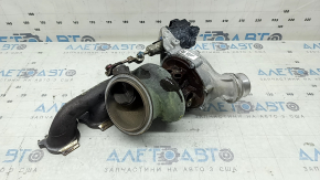Turbocharger assembly with manifold for BMW 3 G20 19-25 2.0T, plug-in with 81kV actuator