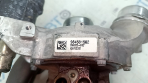 Turbocharger assembly with manifold for BMW 3 G20 19-25 2.0T, plug-in with 81kV actuator