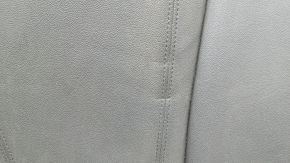 Rear seat cushion for BMW 3 G20 19-22, black leather, dented, needs dry cleaning, scratches on plastic