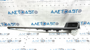Right dashboard air vent deflector for Kia Optima 16-20 with graphite trim, scratches
