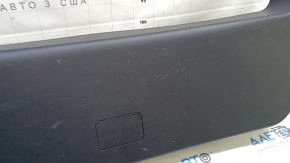 Lower tailgate trim for Toyota Prius 50 16-22, black, scratches