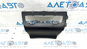 Kia Optima 16-18 climate control panel trim, black, scratches