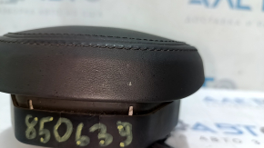 Airbag in the driver's steering wheel of a BMW 3 G20 19-24, black leather, M Sport, rusty squib, bumper