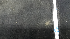 Set of floor mats for Kia Optima 16-18, black cloth, dry-cleanable